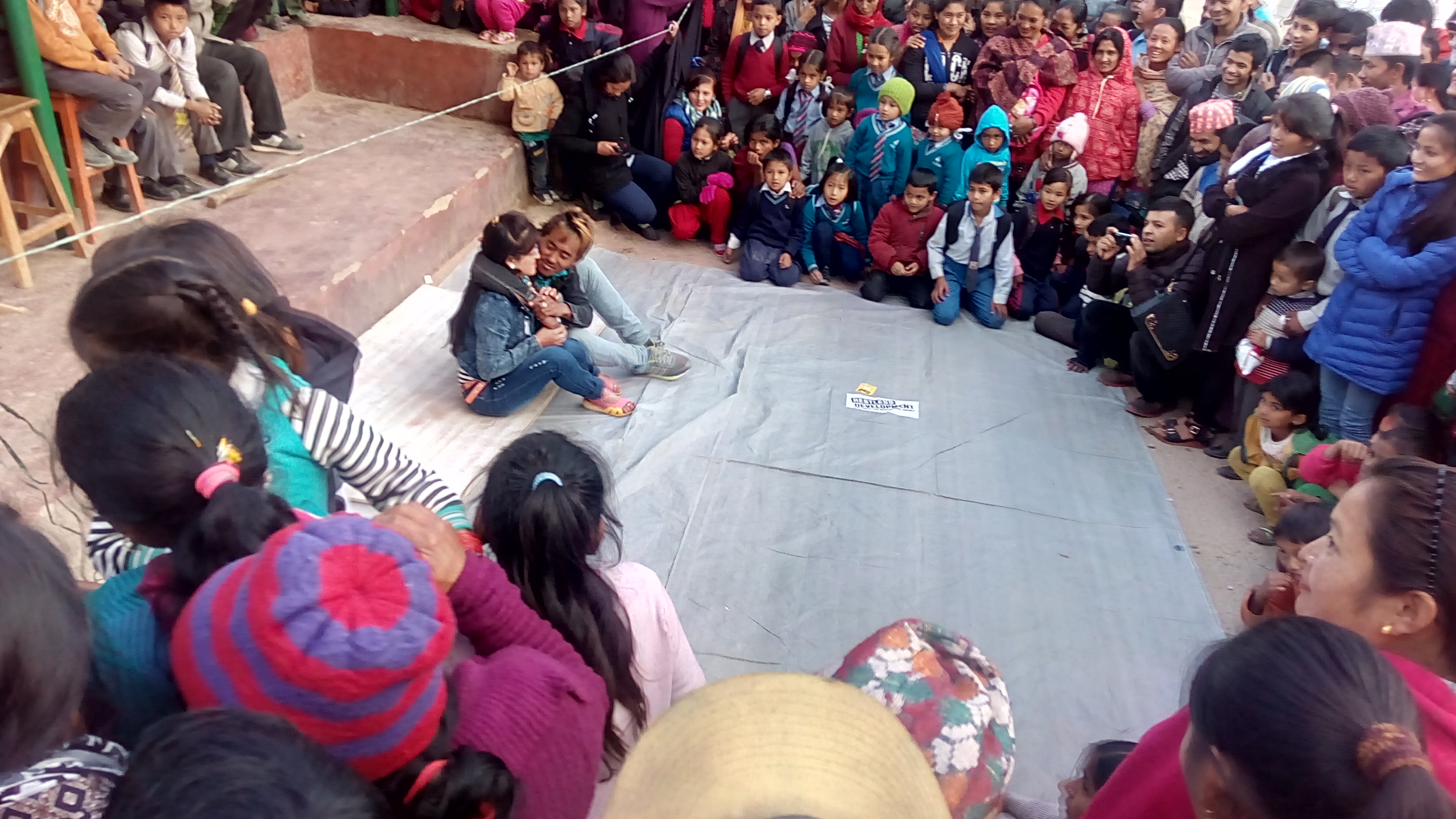 Street drama conducted to aware about divorce in collaboration with other NGOs